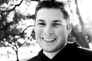 Headshot of writer Kevin Burden